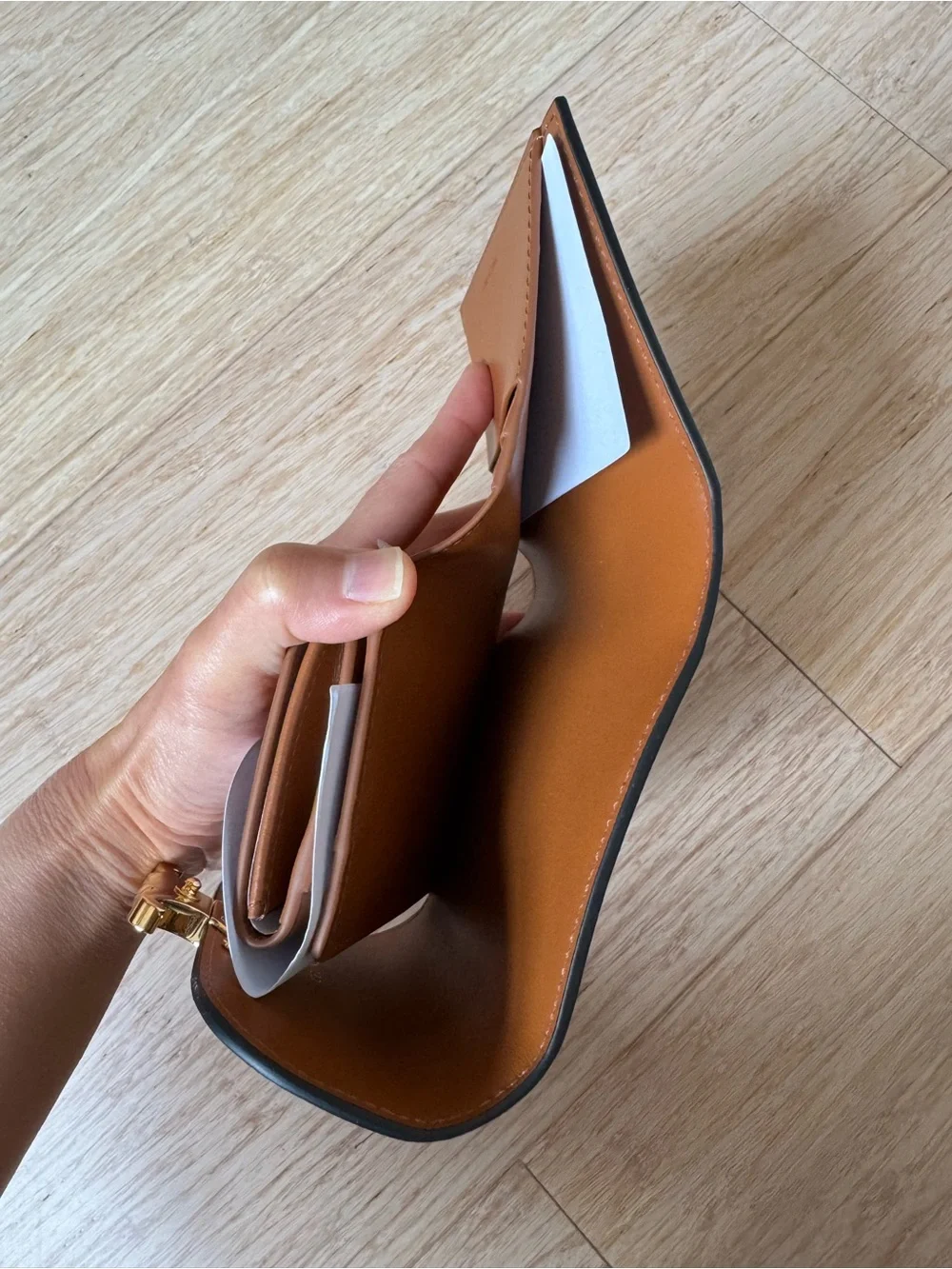CELINE SMALL FLAP WALLET TRIOMPHE IN TRIOMPHE CANVAS